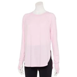 Women's Tek Gear® Long Sleeve Tunic 29 Women's Tek Gear® Long Sleeve Tunic -The Tek Style Shop 5560866 Adoring Lilac