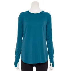 Women's Tek Gear® Long Sleeve Tunic 30 Women's Tek Gear® Long Sleeve Tunic -The Tek Style Shop 5560866 Blue Crayon