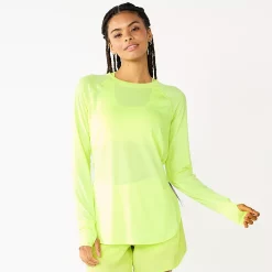 Women's Tek Gear® Long Sleeve Tunic 25 Women's Tek Gear® Long Sleeve Tunic -The Tek Style Shop 5560866 Real Lemon
