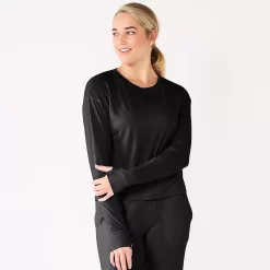 Women's Tek GearĀ® Crewneck Long Sleeve Tee