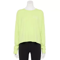 Women's Tek Gear® Easy French Terry Raw-Seam Tee -The Tek Style Shop 5562562 Do It Yourself