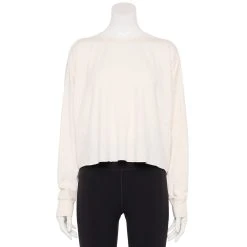 Women's Tek GearĀ® Easy French Terry Raw-Seam Tee