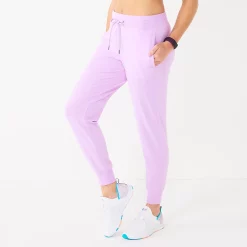 Women's Tek Gear® French Terry Joggers 12 Women's Tek Gear® French Terry Joggers -The Tek Style Shop 5562565 Little Lavender