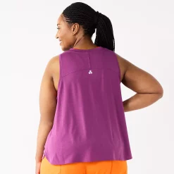 Plus Size Tek Gear® Crop Tank -The Tek Style Shop 5566918 ALT