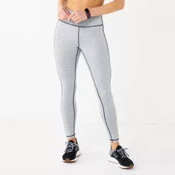 Petite Tek Gear® Ultrastretch High-Waisted Side Pocket Leggings 15 Petite Tek Gear® Ultrastretch High-Waisted Side Pocket Leggings -The Tek Style Shop 5567546 Gray