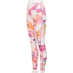 Petite Tek Gear® Ultrastretch High-Waisted Side Pocket Leggings 16 Petite Tek Gear® Ultrastretch High-Waisted Side Pocket Leggings -The Tek Style Shop 5567546 Pink Watercolor Print
