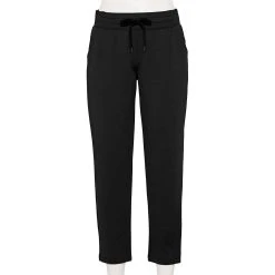 Petite Tek Gear® Weekend French Terry Ankle Pants