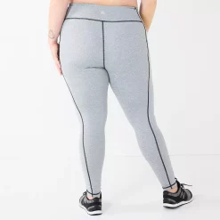 Plus Size Tek Gear® High-Waisted Ultrastrech Side Pocket Leggings 17 Plus Size Tek Gear® High-Waisted Ultrastrech Side Pocket Leggings -The Tek Style Shop 5567969 ALT