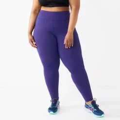 Plus Size Tek Gear® High-Waisted Ultrastrech Side Pocket Leggings 13 Plus Size Tek Gear® High-Waisted Ultrastrech Side Pocket Leggings -The Tek Style Shop 5567969 Maxwell Purple