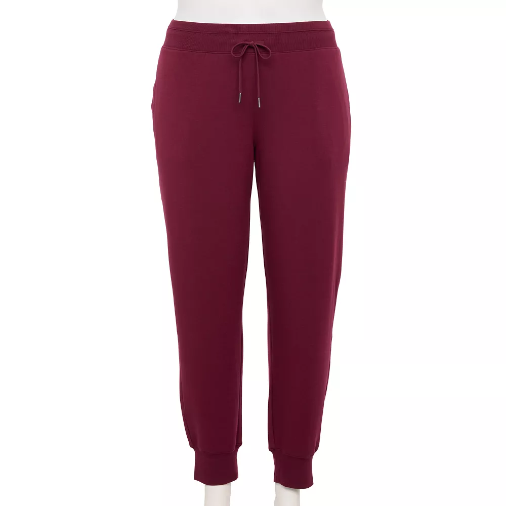 Plus Size Tek Gear® French Terry Joggers 8 Plus Size Tek Gear® French Terry Joggers - Image 8