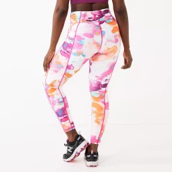 Women's Tek Gear® Ultrastretch High-Waisted Side Pocket 7/8 Leggings -The Tek Style Shop 5576168 ALT