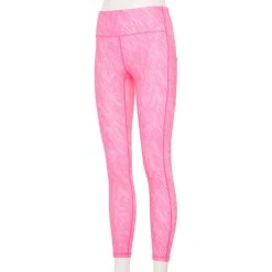 Women's Tek Gear® Ultrastretch High-Waisted Side Pocket 7/8 Leggings -The Tek Style Shop 5576168 Pink Print