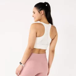 Tek Gear® Seamless Longline Sports Bra -The Tek Style Shop 5576477 ALT