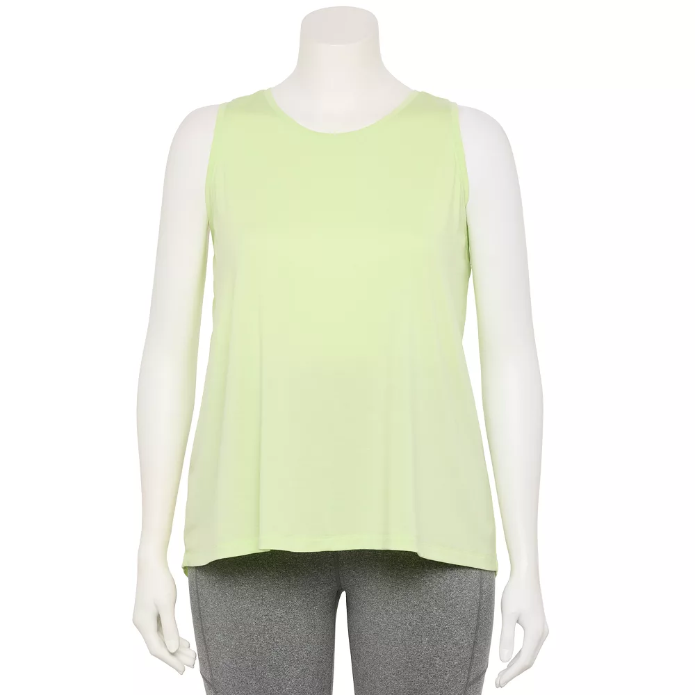 Plus Size Tek Gear® Tie-Back Tank 2 Plus Size Tek Gear® Tie-Back Tank - Image 2