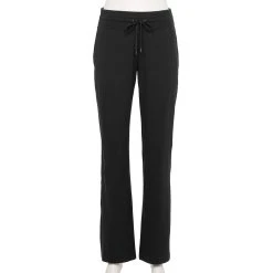 The Tek Style Shop 32 Petite Tek GearĀ® Essential Straight-Leg Pants