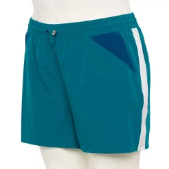 Plus Size Tek Gear® Interrupter Running Shorts -The Tek Style Shop 5636620 Night Life Teal