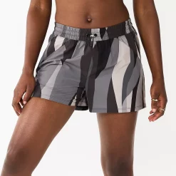 Women's Tek Gear® Woven Running Shorts 8 Women's Tek Gear® Woven Running Shorts -The Tek Style Shop 5636868 Black Abstract