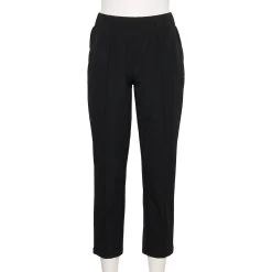 Women's Tek Gear® Pintuck Golf Pants -The Tek Style Shop 5636908 Black