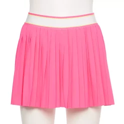 Women's Tek Gear® Pleated Tennis Skort -The Tek Style Shop 5636909 Pink Bloom