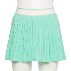 Women's Tek Gear® Pleated Tennis Skort -The Tek Style Shop 5636909 Shy Green