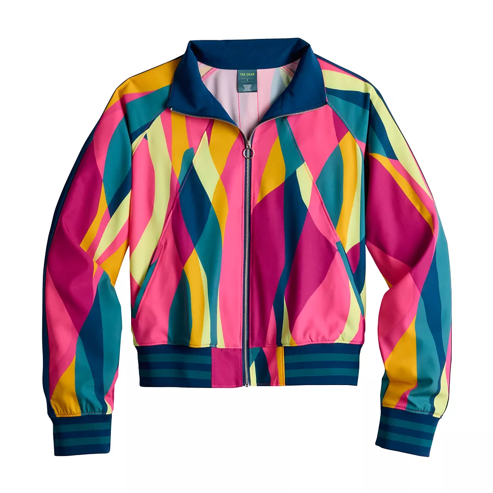 Women's Tek Gear® Woven Track Jacket 6 Women's Tek Gear® Woven Track Jacket - Image 6