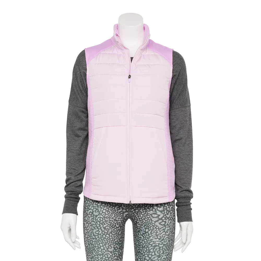 Women's Tek Gear® Mixed-Media Vest 1 Women's Tek Gear® Mixed-Media Vest