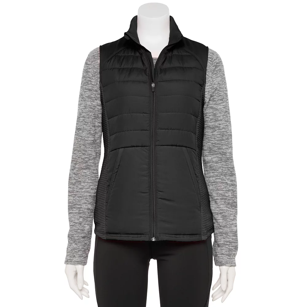 Women's Tek Gear® Mixed-Media Vest 2 Women's Tek Gear® Mixed-Media Vest - Image 2