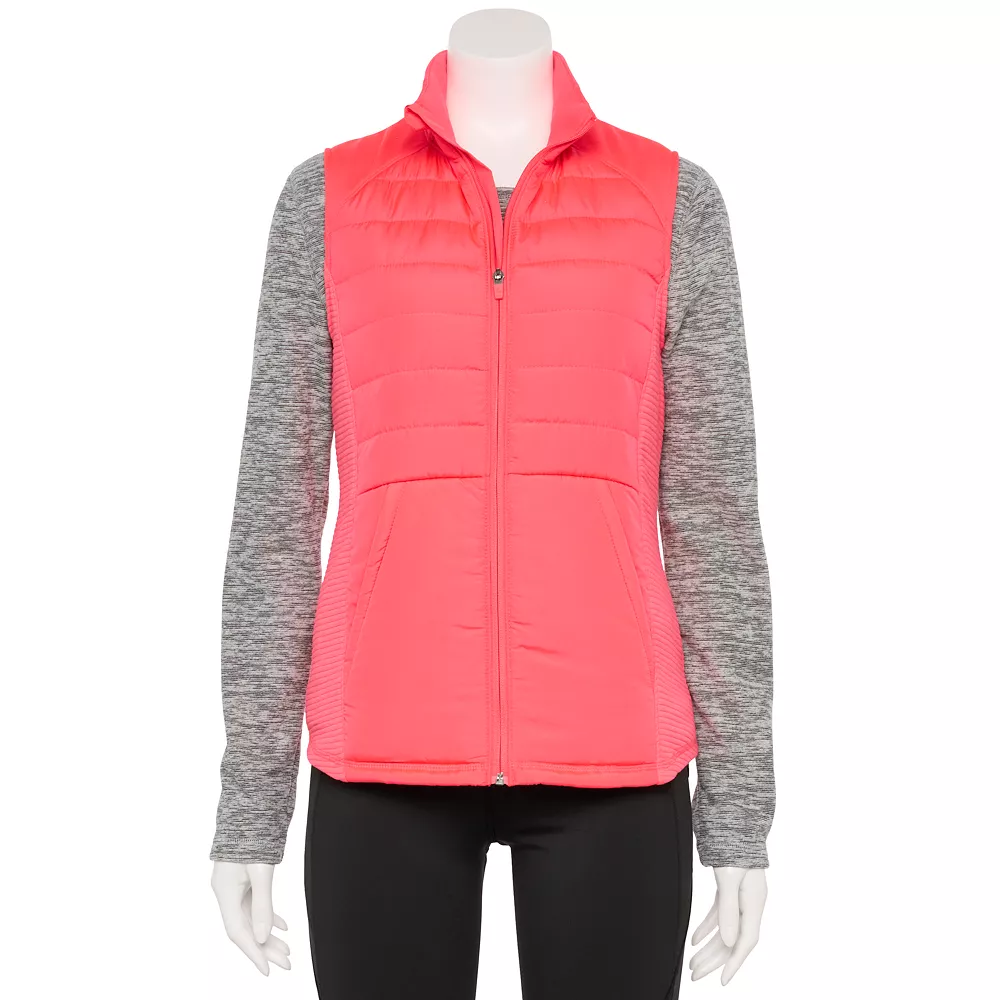 Women's Tek Gear® Mixed-Media Vest 8 Women's Tek Gear® Mixed-Media Vest - Image 8
