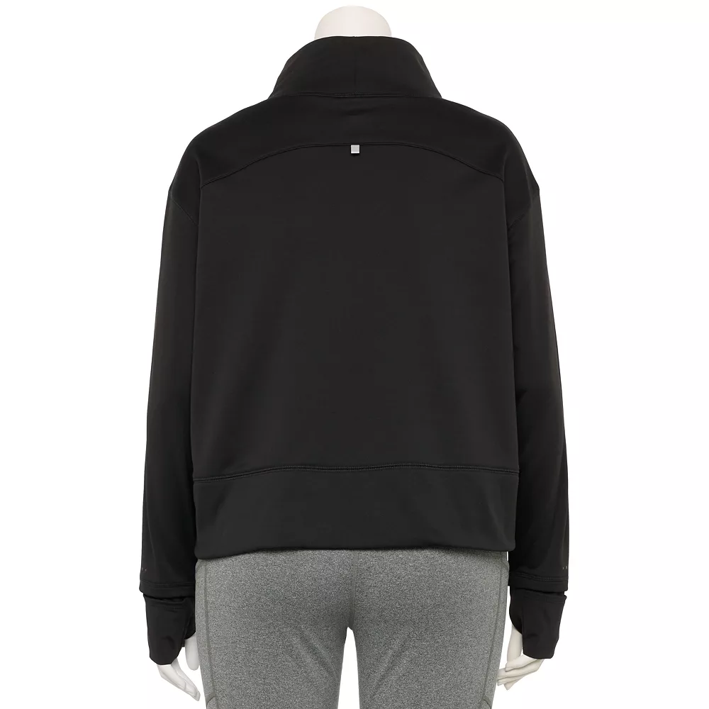 Plus Size Tek Gear® Run Mockneck Long Sleeve Top 7 Plus Size Tek Gear® Run Mockneck Long Sleeve Top - Image 7