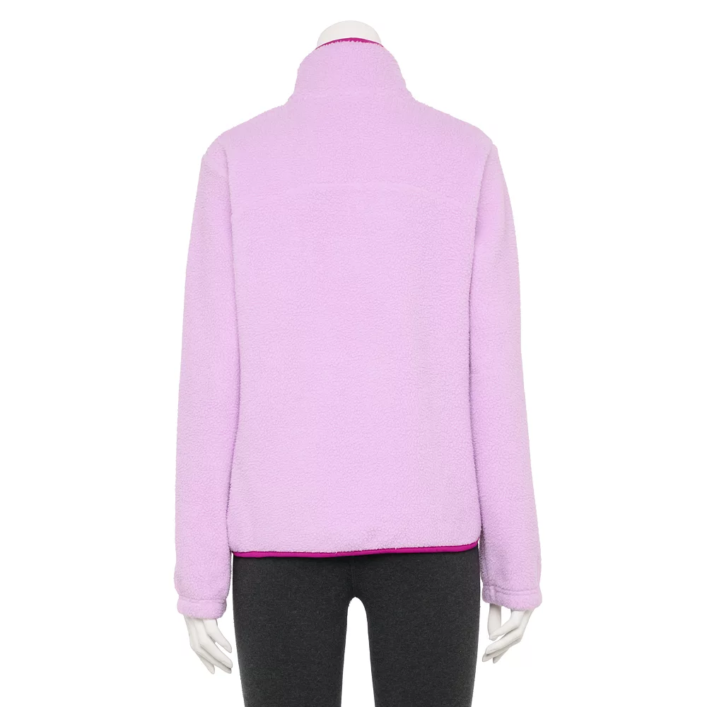 Women's Tek Gear® Quarter-Zip Sherpa Pullover 6 Women's Tek Gear® Quarter-Zip Sherpa Pullover - Image 6