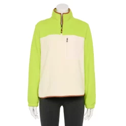 Women's Tek Gear® Quarter-Zip Sherpa Pullover 9 Women's Tek Gear® Quarter-Zip Sherpa Pullover -The Tek Style Shop 5657643 Lemon Frost