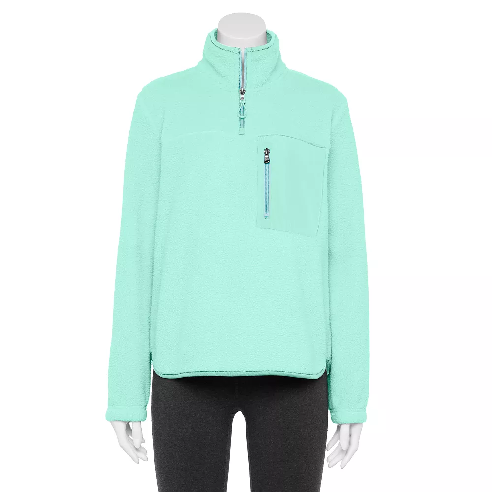 Women's Tek Gear® Quarter-Zip Sherpa Pullover 3 Women's Tek Gear® Quarter-Zip Sherpa Pullover - Image 3