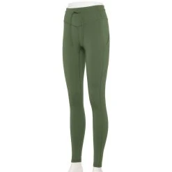 Women's Tek Gear® Ultrastretch Tie-Waist Leggings 10 Women's Tek Gear® Ultrastretch Tie-Waist Leggings -The Tek Style Shop 5660738 Esta Olive