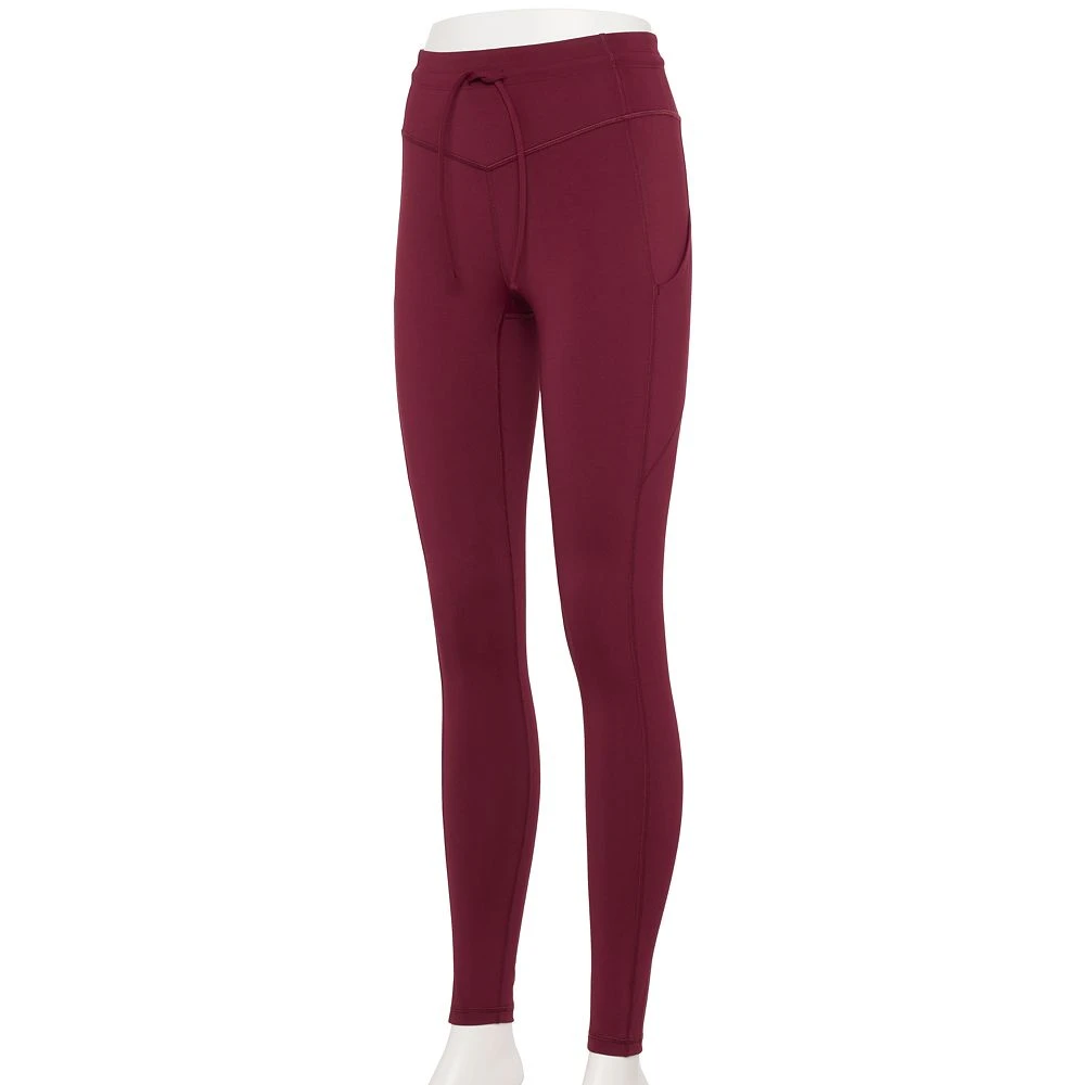 Women's Tek Gear® Ultrastretch Tie-Waist Leggings 1 Women's Tek Gear® Ultrastretch Tie-Waist Leggings