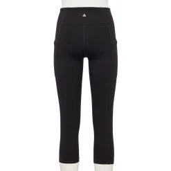 Women's Tek Gear® Ultrastretch Pocket High-Waisted Capri Leggings -The Tek Style Shop 5660787 ALT