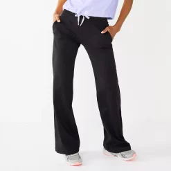 Women's Tek Gear® Ultrastretch Flare Pant -The Tek Style Shop 5660826 Black