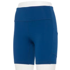 Women's Tek Gear® Ultrastretch 7-in. Bike Shorts -The Tek Style Shop 5660896 Blue Crayon