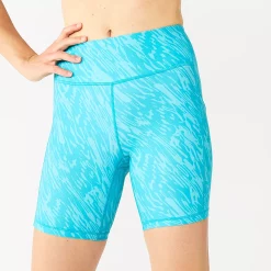 Women's Tek Gear® Ultrastretch 7-in. Bike Shorts -The Tek Style Shop 5660896 Blue Print