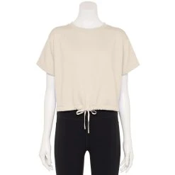 Women's Tek Gear® Stretch Fleece Cinched-Waist Top -The Tek Style Shop 5661373 Hammock