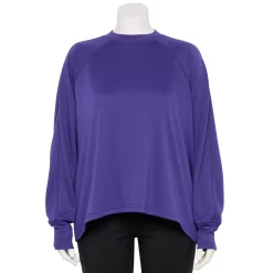Plus Size Tek Gear® Stretch Fleece Mockneck Sweatshirt 8 Plus Size Tek Gear® Stretch Fleece Mockneck Sweatshirt -The Tek Style Shop 5663518 Maxwell Purple
