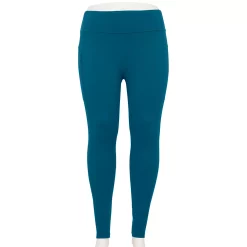 Plus Size Tek Gear® Ultrastretch Pocket Running Leggings -The Tek Style Shop 5664541 Blue Crayon