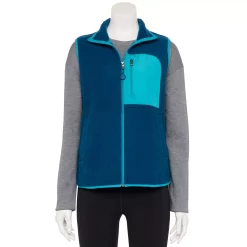 Women's Tek Gear® Sherpa Vest -The Tek Style Shop 5665031 Blue Crayon