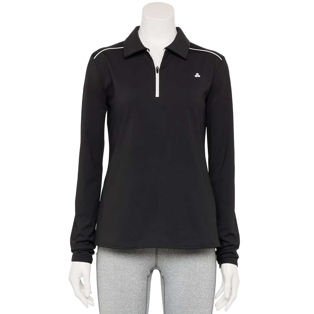 Women's Tek Gear® 1/4-Zip Golf Polo 1 Women's Tek Gear® 1/4-Zip Golf Polo