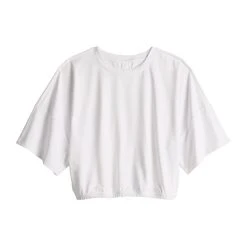 Women's Tek Gear® Open-Back Crop Tee 14 Women's Tek Gear® Open-Back Crop Tee -The Tek Style Shop 5674000 ALT2