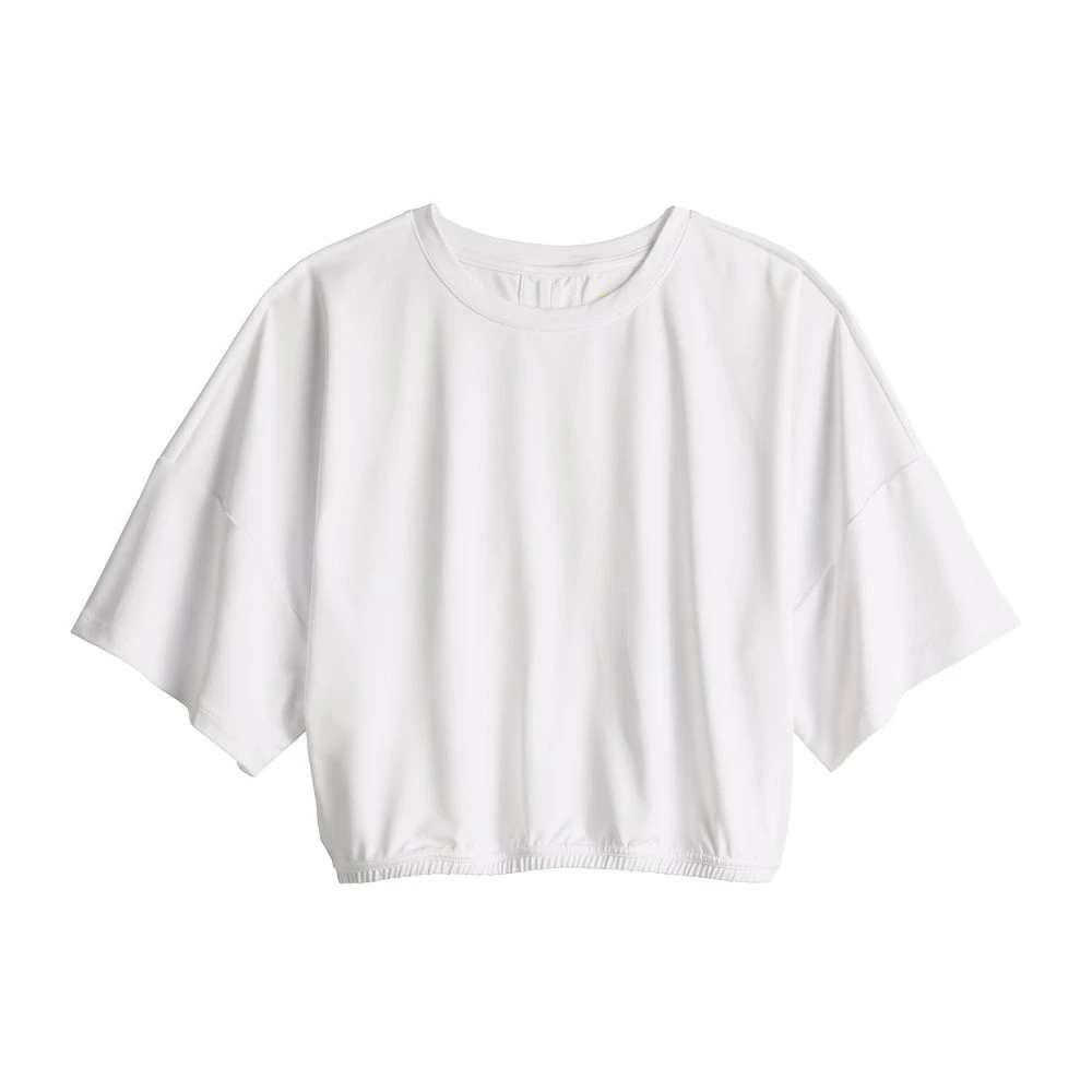 Women's Tek Gear® Open-Back Crop Tee 7 Women's Tek Gear® Open-Back Crop Tee - Image 7