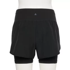 Women's Tek Gear® Layered Running Shorts 14 Women's Tek Gear® Layered Running Shorts -The Tek Style Shop 5674272 ALT