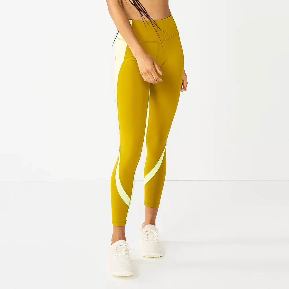 Women's Tek Gear® Ultrastretch Colorblock 7/8 Leggings 1 Women's Tek Gear® Ultrastretch Colorblock 7/8 Leggings