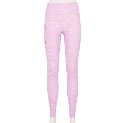 Women's Tek Gear® Ultrastretch Pocket Running Leggings -The Tek Style Shop 5674746 Purple Stripe