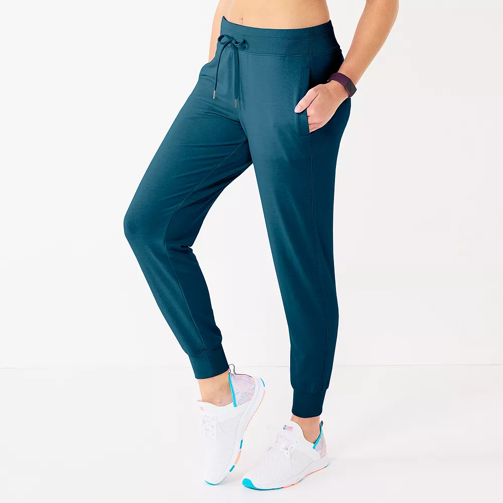 Petite Tek Gear® French Terry Joggers 2 Petite Tek Gear® French Terry Joggers - Image 2