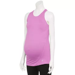 Maternity Tek Gear® Workout Tank -The Tek Style Shop 5913950 Luminous Pink